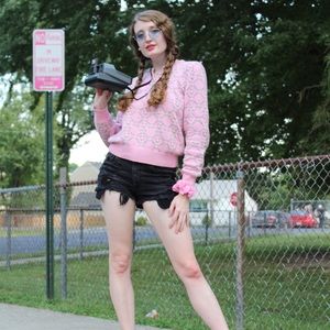 Distressed American Eagle Shorts